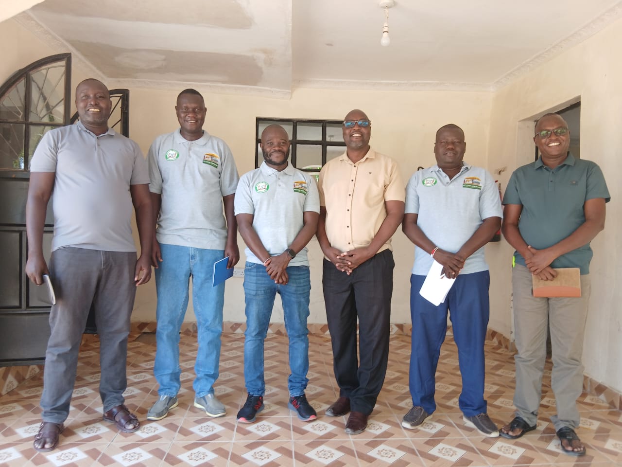 Group photo with GIZ team during partners engagement meeting